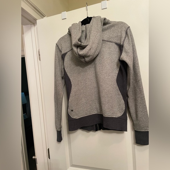 Lululemon gray zip up hoodie - Picture 3 of 5